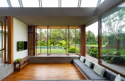 Rental of a premium villa with rice field view, Kecamatan area, Ubud, Bali, Indonesia